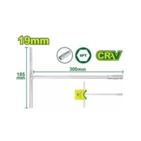 DTTH1119_ديلوTمفتاح بيبة 19مم حرف