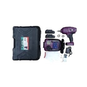 E-A486_كومبو كوريك وشنيور فك وربط 2/1" 12فولت 2بطارية بالريموت خدمة شاقة اليبيد