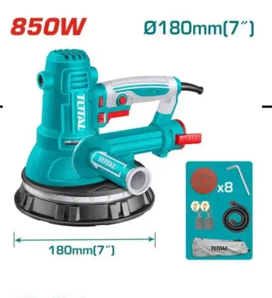 صنفرة حوائط 7" 850وات بدون زراع توتال TDWS10508