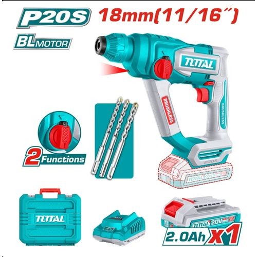 1 TRHLI201881_هلتى 20فولت 18مم1بطارية 2امبير توتال - الصورة 1