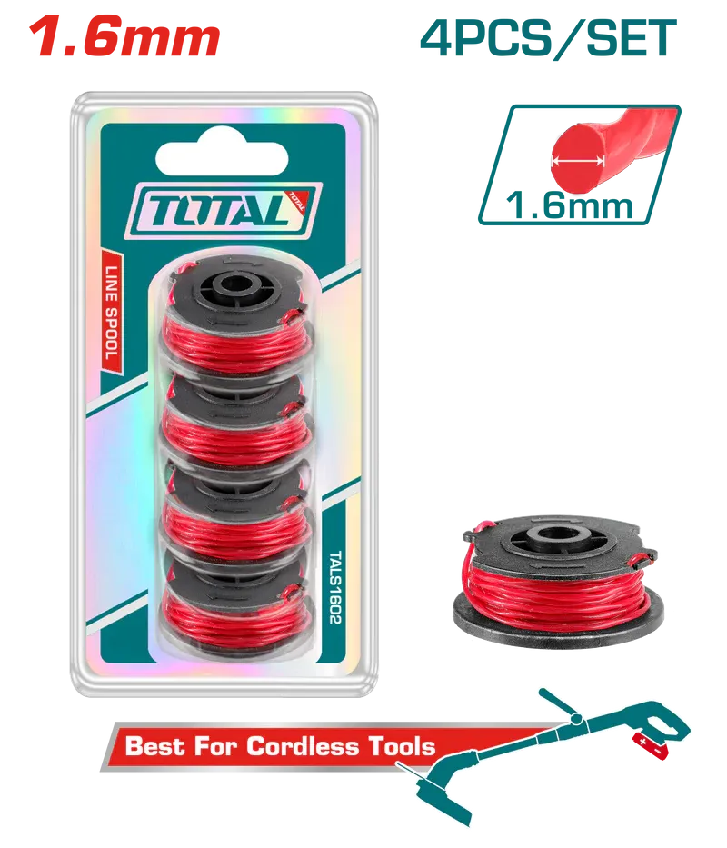 4_5_-TALS1602_800x TALS1602_بكرة ماكينة قص نجيلة بلاستيك 5متر 4قطع توتال - الصورة 1