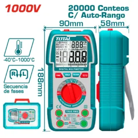 TMT5410003_افوميتر 1000فولت علبة بلاستيك توتال