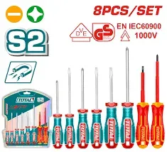 TKSDS0836_طقم مفك كاوتش 8قطع توتال