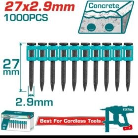 مسمار خرسانه ٢.٧سم توتال_TAC02271