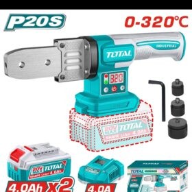 ماكينه لحام بولي ٢٠فولت ٢بطاريه ٤امبير ١/٢"-١"توتال_TWTLI20182