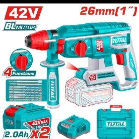 هلتي 42فولت 26مم  2بطاريه2امبير  توتال_TRHLI422682