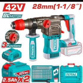 هلتي 42فولت 26مم  2بطاريه 2.5امبير  توتال_TRHLI422882