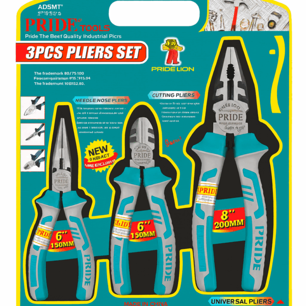 طقم بنسة 3قطع خضراء برايد - P683-3