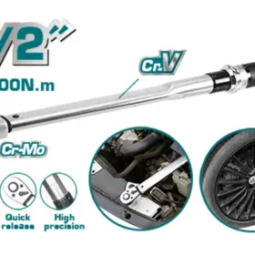 THPTW200N2_مفتاح عزم 2/1" 40-200نيوتن توتال