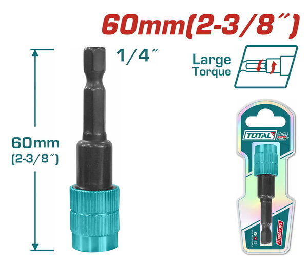 TAC462602_حامل سن مفك 1قطعة اوتوماتيك توتال