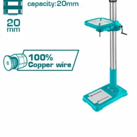 TDP207505_مثقاب 20مم تزجة 750وات توتال