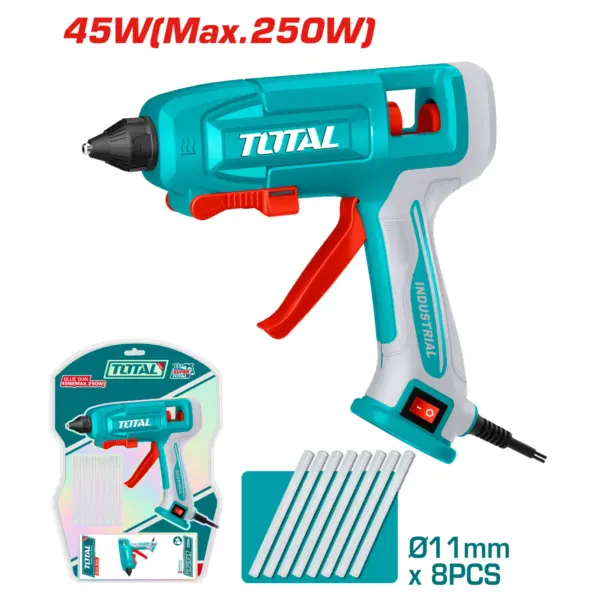 TT401116_مسدس شمع 250وات توتال