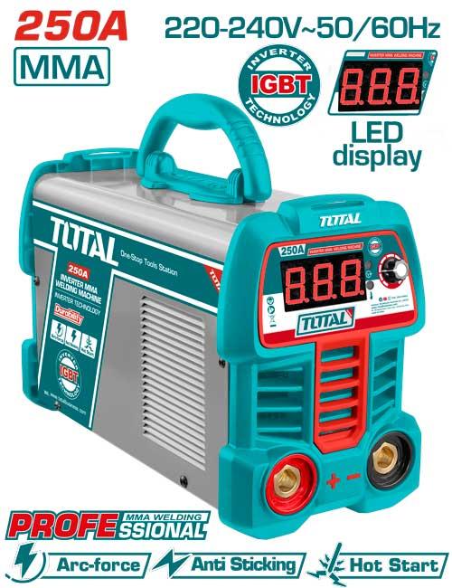 TW225069 TW225069_ماكينة لحام 250امبير انفرتر ديجيتال توتال - الصورة 1