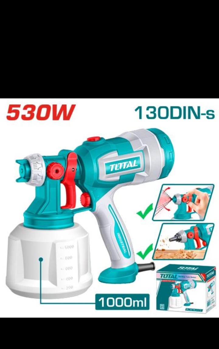 WhatsApp Image 2025-12-01 at 4.37.20 PM TT4506_مسدس كهرباء 530وات توتال - الصورة 1