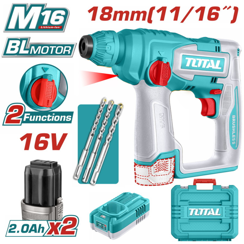 trhli16168-800x800 TRHLI16168_هلتى 16فولت 18مم 2بطارية 2امبير توتال - الصورة 1