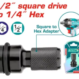 TAC60501_ادابتر سن مفك 2/1"-1/4" توتال