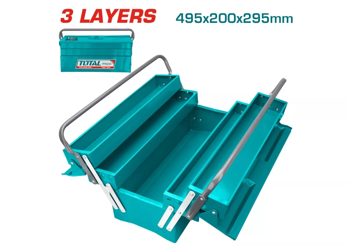 THT10701 THT10701_شنطة صاج 19" 5درج توتال - الصورة 1