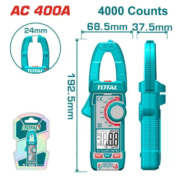 TMT762001-AC_بنسة امبير 400امبير توتال