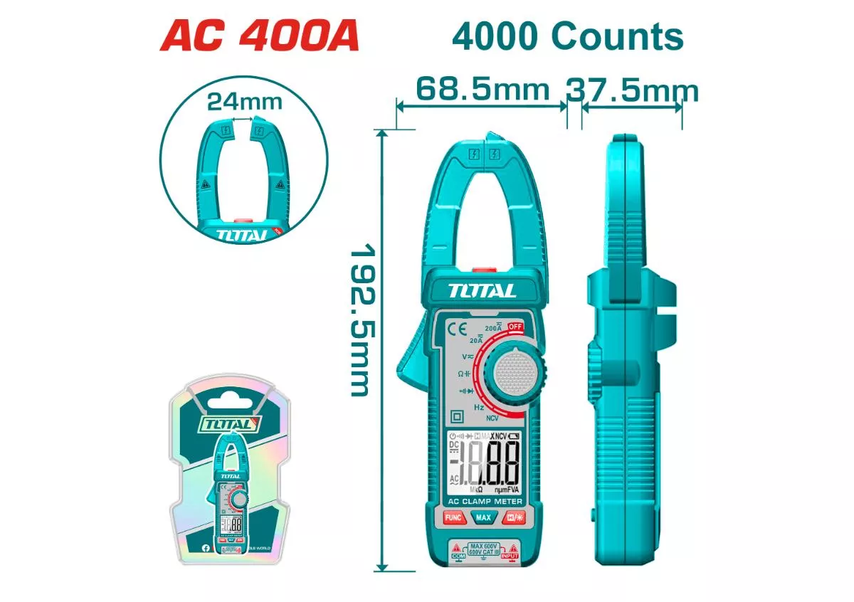 TMT762001 TMT762001-AC_بنسة امبير 400امبير توتال - الصورة 1