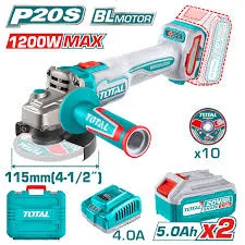 TAGLI2211532_صاروخ 20فولت 4.5" 2بطارية 5امبير توتال