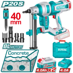 مسدس خرسانة 20فولت 4سم 2بطارية 4امبير توتال_TCNLI9008
