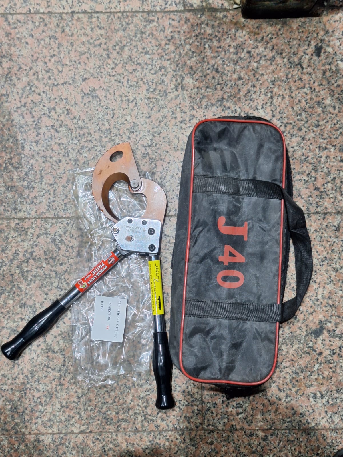 WhatsApp Image 2026-03-06 at 3.33.45 PM PJ40_مقص كابلات 18" ترس 30مم بريد - الصورة 1